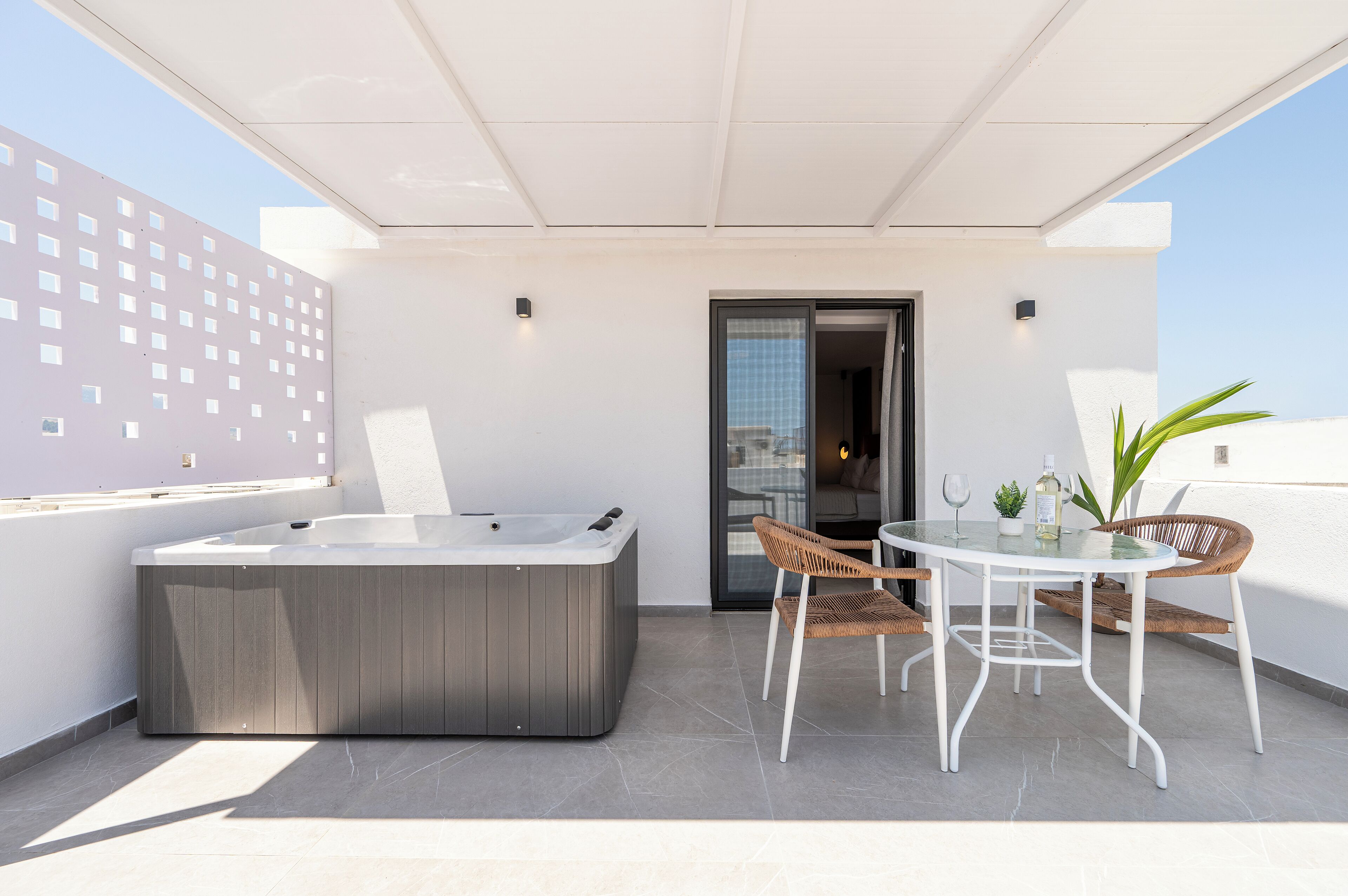 King Room with Jacuzzi | Terrasse/Patio