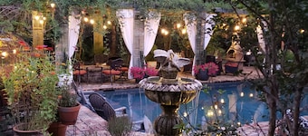 The Birdcage Saloon is true hidden gem, in a secret garden. Romance awaits here