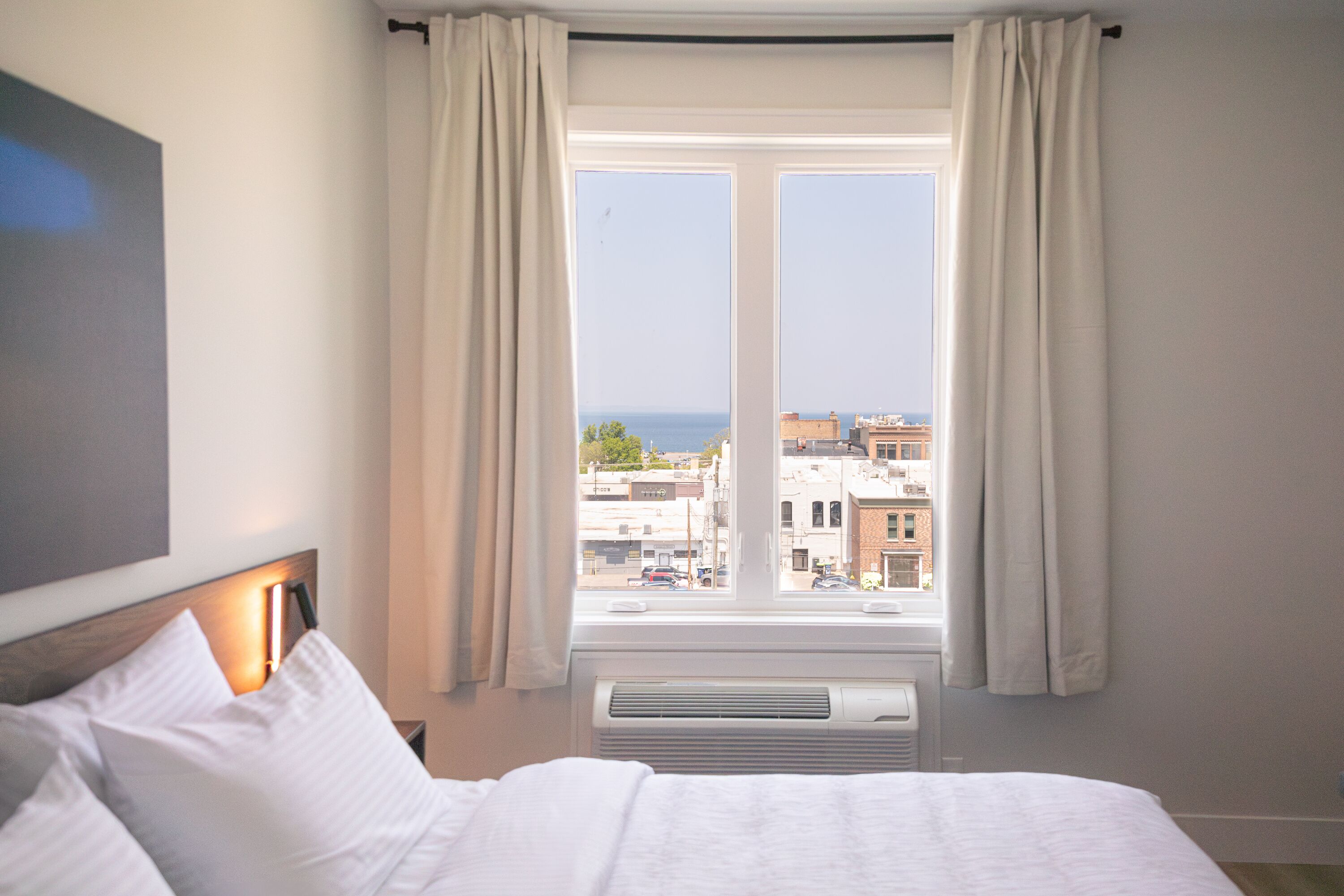 Suite, 1 cama King size, vista a la bahía | Vista al lago