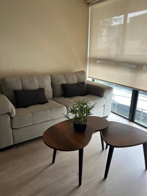 Comfort Apartment, City View | Living area - Relax and Work at Miraflores (Lima)