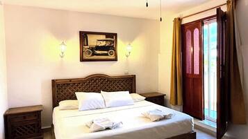 Kahden hengen huone | 1 makuuhuone, ilmainen Wi-Fi