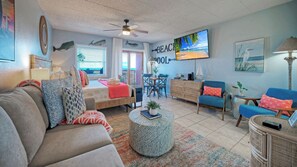 Interior - 2 Studios Beach Boardwalk, 2 Pools, Tennis/pickleball Island Retreat Complex (Port Aransas)