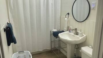 Towels, soap, toilet paper