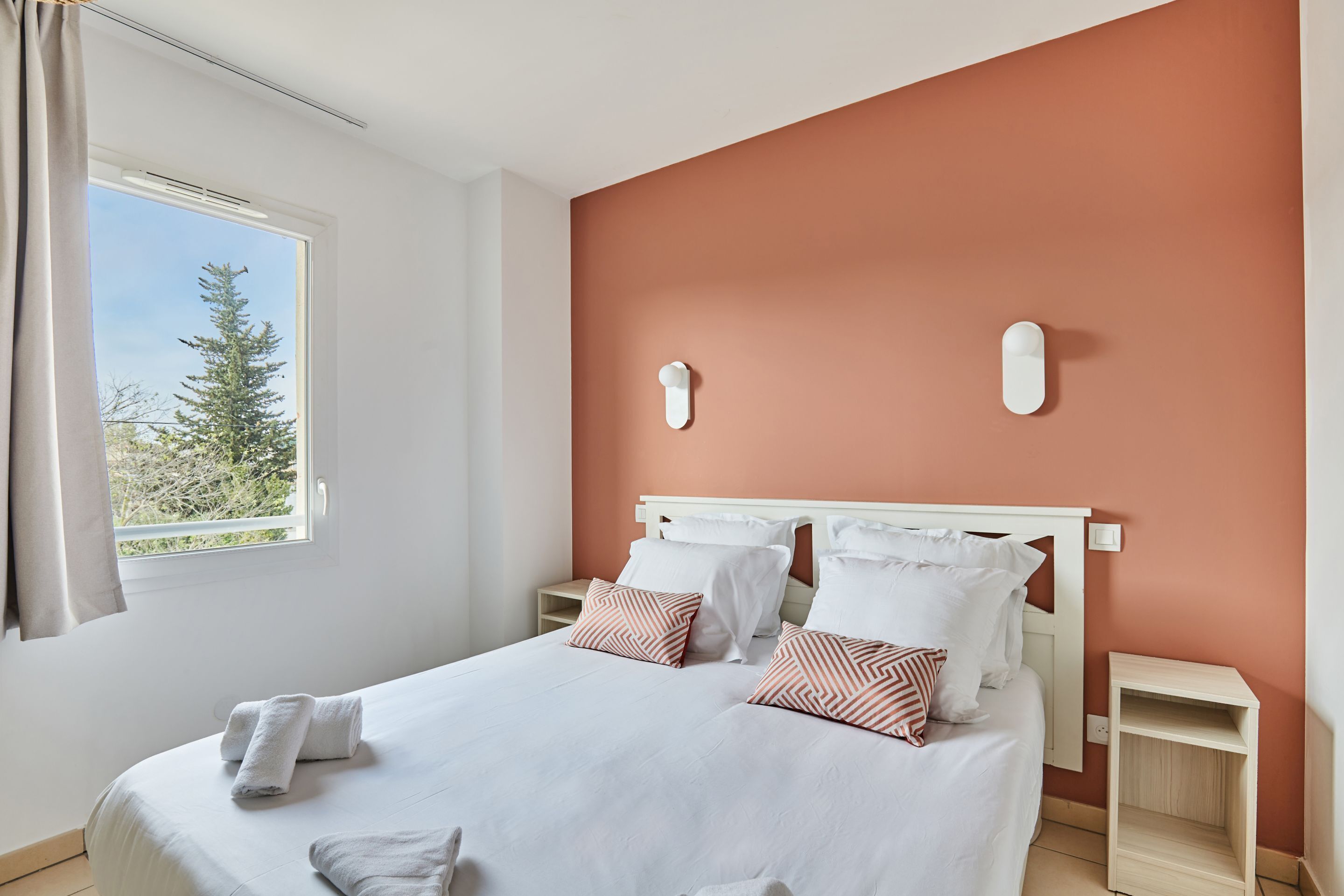 1 chambre, Wi-Fi gratuit, draps fournis