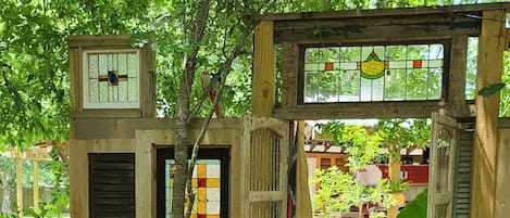 Enceinte de l’hébergement