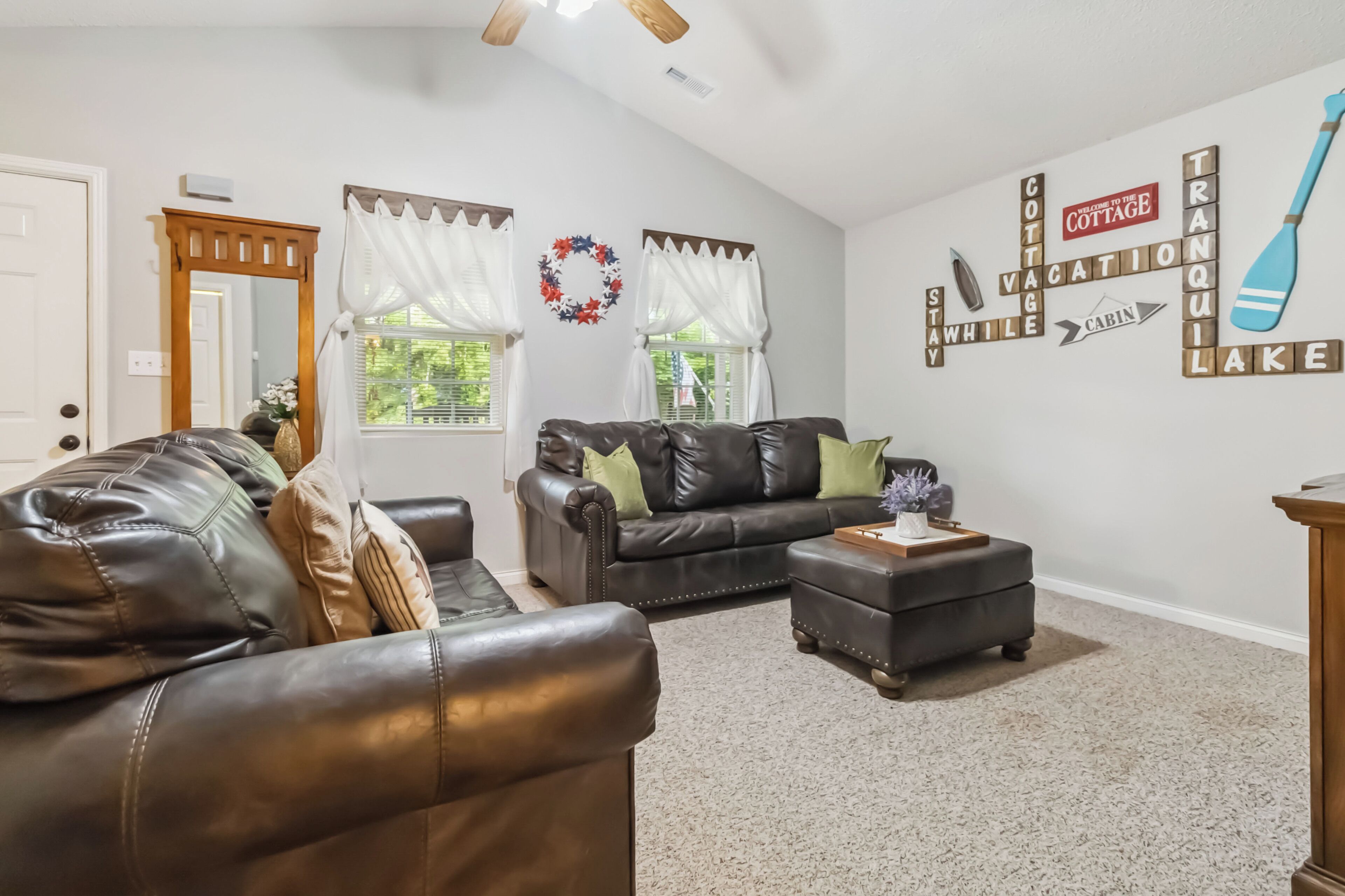 TV connectée, cheminée