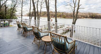 New Home on Pigeon Lake with Lake Michigan Beach Access