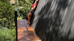 Property grounds - Chalet Mon Amour 1 - Pure design in pure air. Hydro, fire pit, pet friendly (Jd do Embaixador Campos do Jordão)