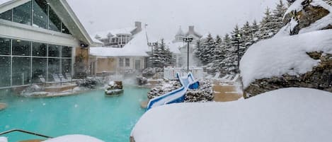 Piscine couverte, piscine chauffée