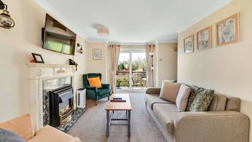 House | Living room | Fireplace