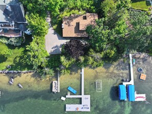 Exterior - Walloon lk 2 bedroom + house in premium location, new dock and sun rises & sets (Boyne City)