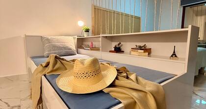 Loft with Beach and Pool. Beachfront Loft with Pool.