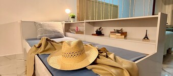 Loft with Beach and Pool. Beachfront Loft with Pool.