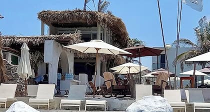 Loft with Beach and Pool. Beachfront Loft with Pool.