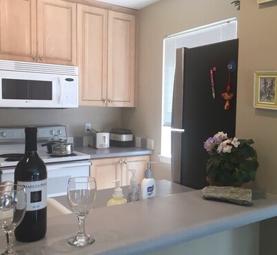 Private comfy condo, AC in adorable Bellevue