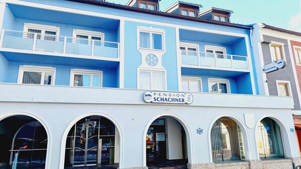 Façade de l’hébergement