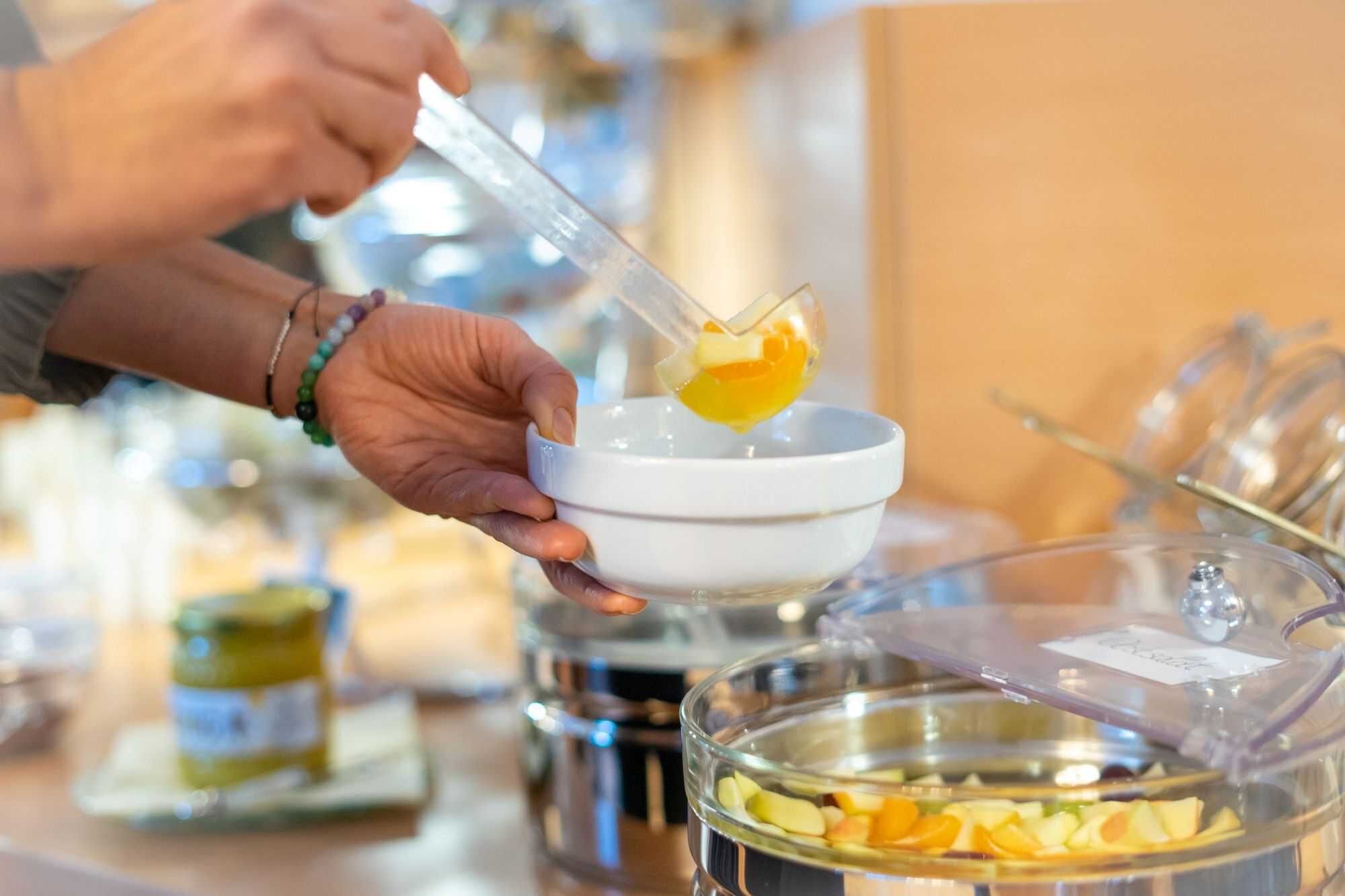 Gratis morgenmadsbuffet hver dag