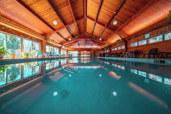Piscine couverte, piscine chauffée