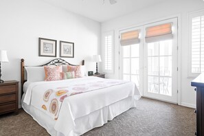 1 bedroom, iron/ironing board, travel crib, free WiFi