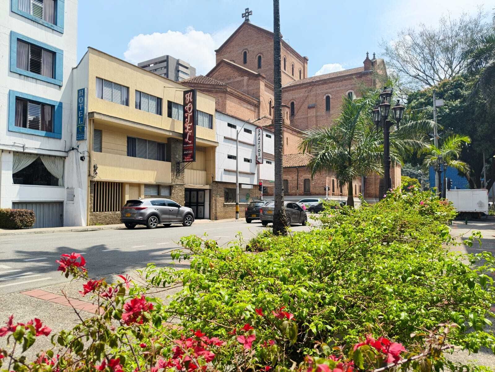 Overnatningsstedets facade