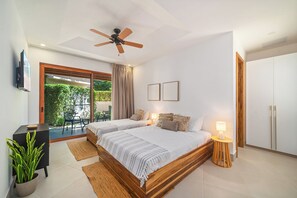3 bedrooms, iron/ironing board, WiFi, bed sheets