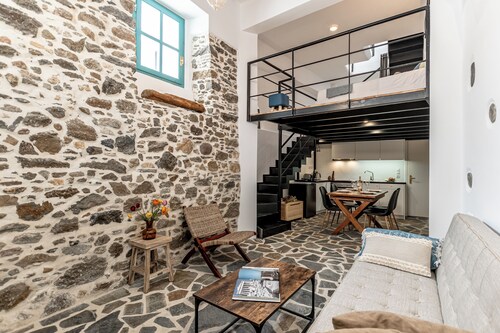 The Naxos Loft with view of the Castle