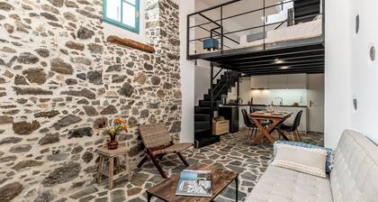 The Naxos Loft with view of the Castle