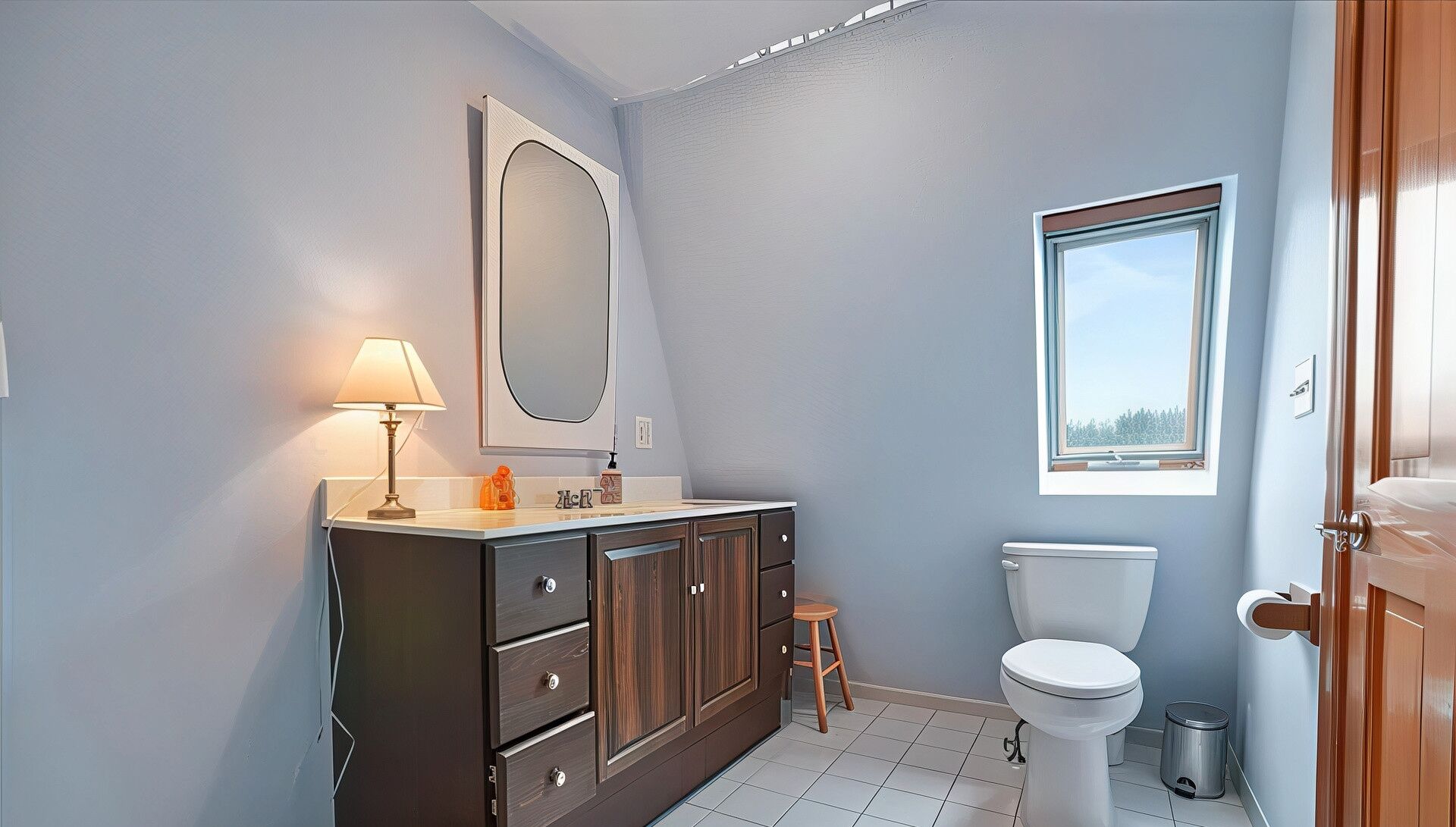 Towels, soap, toilet paper