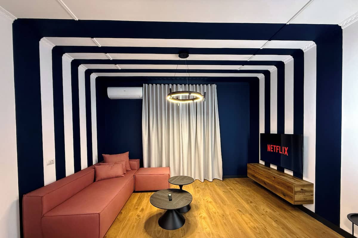 Economy-rum - 2 sovrum | Mörkläggningsgardiner, ljudisolering och strykjärn/strykbräda