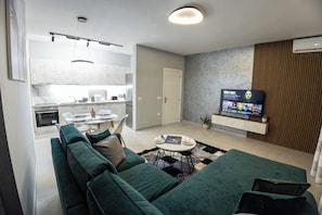 Exclusive Apartment | Living area - Tirana Days (Tirana)