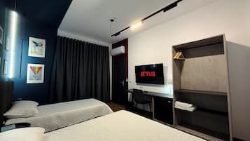 Economy Room, 2 Bedrooms | Blackout drapes, soundproofing, iron/ironing board, free WiFi