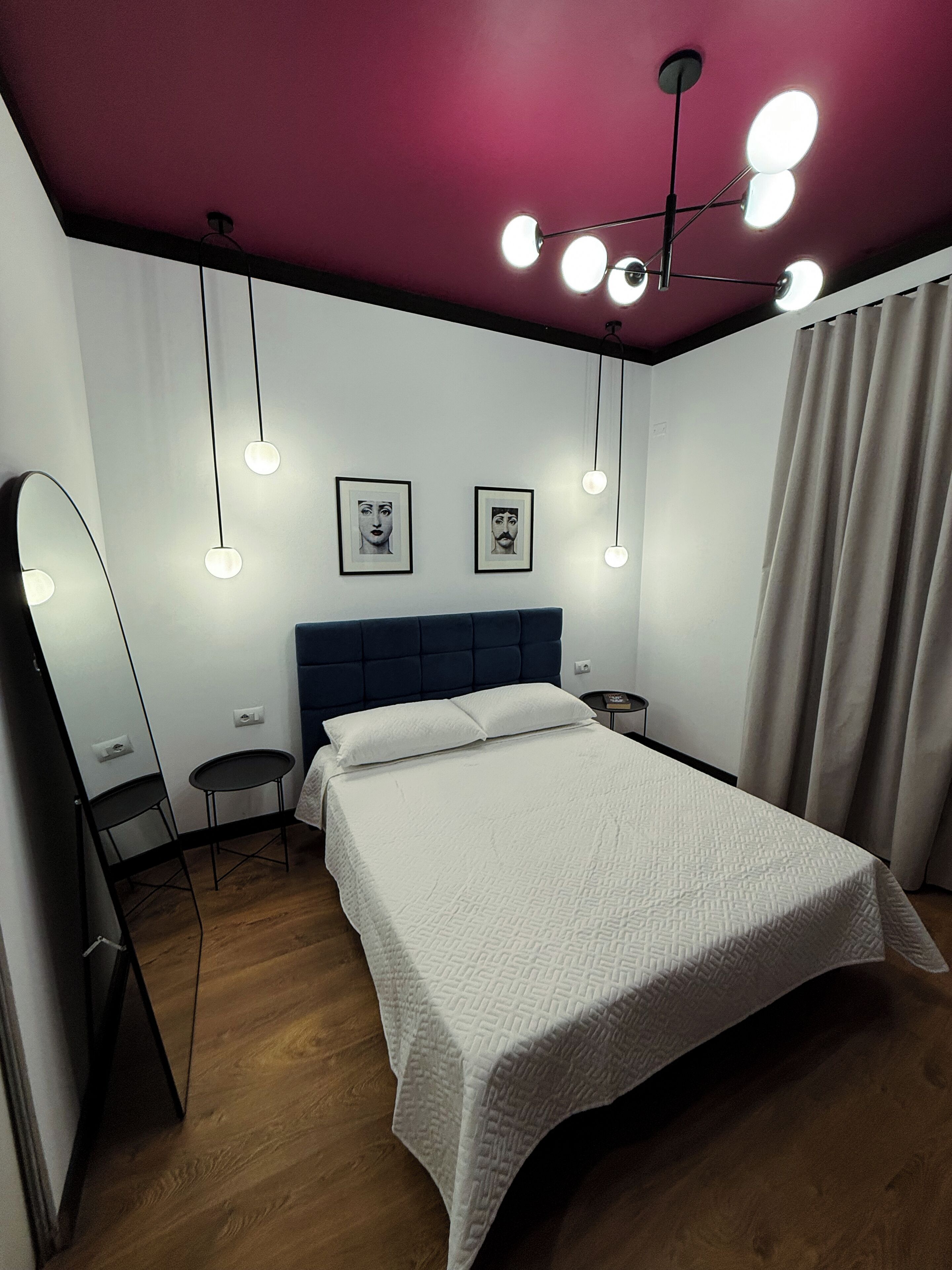 Økonomirom | Blendingsgardiner, lydisolert, strykejern/-brett og wi-fi (inkludert)