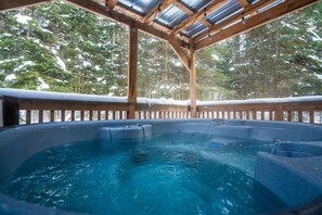 Idromassaggio all'aperto