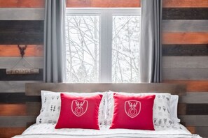 5 bedrooms, iron/ironing board, WiFi, bed sheets - Caribou Lodge Lake access (Mont-Tremblant)