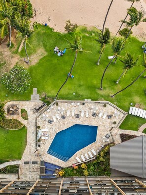 Una piscina climatizada