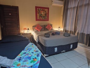 2 bedrooms, desk, iron/ironing board, free WiFi