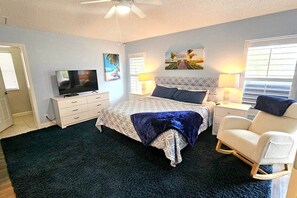 3 bedrooms, iron/ironing board, WiFi, bed sheets