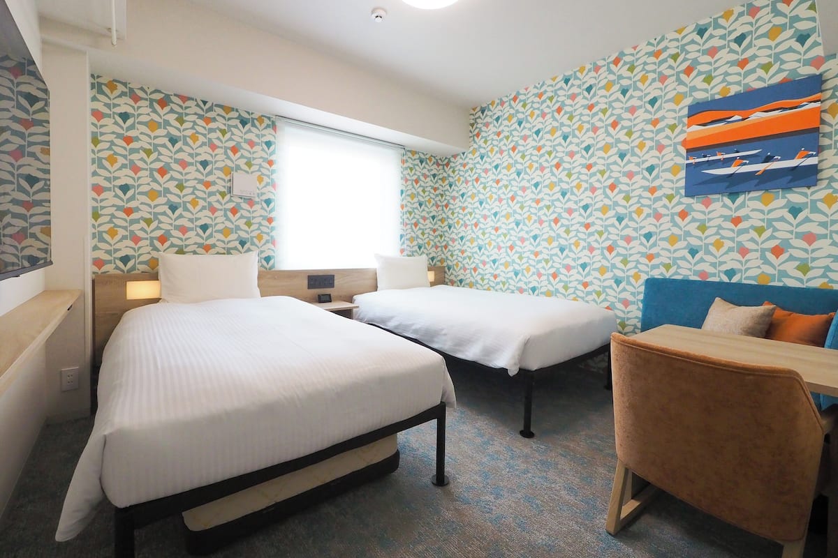 Standard Twin Room, Non Smoking (washing machine,microwave) | Desk, free WiFi, bed sheets