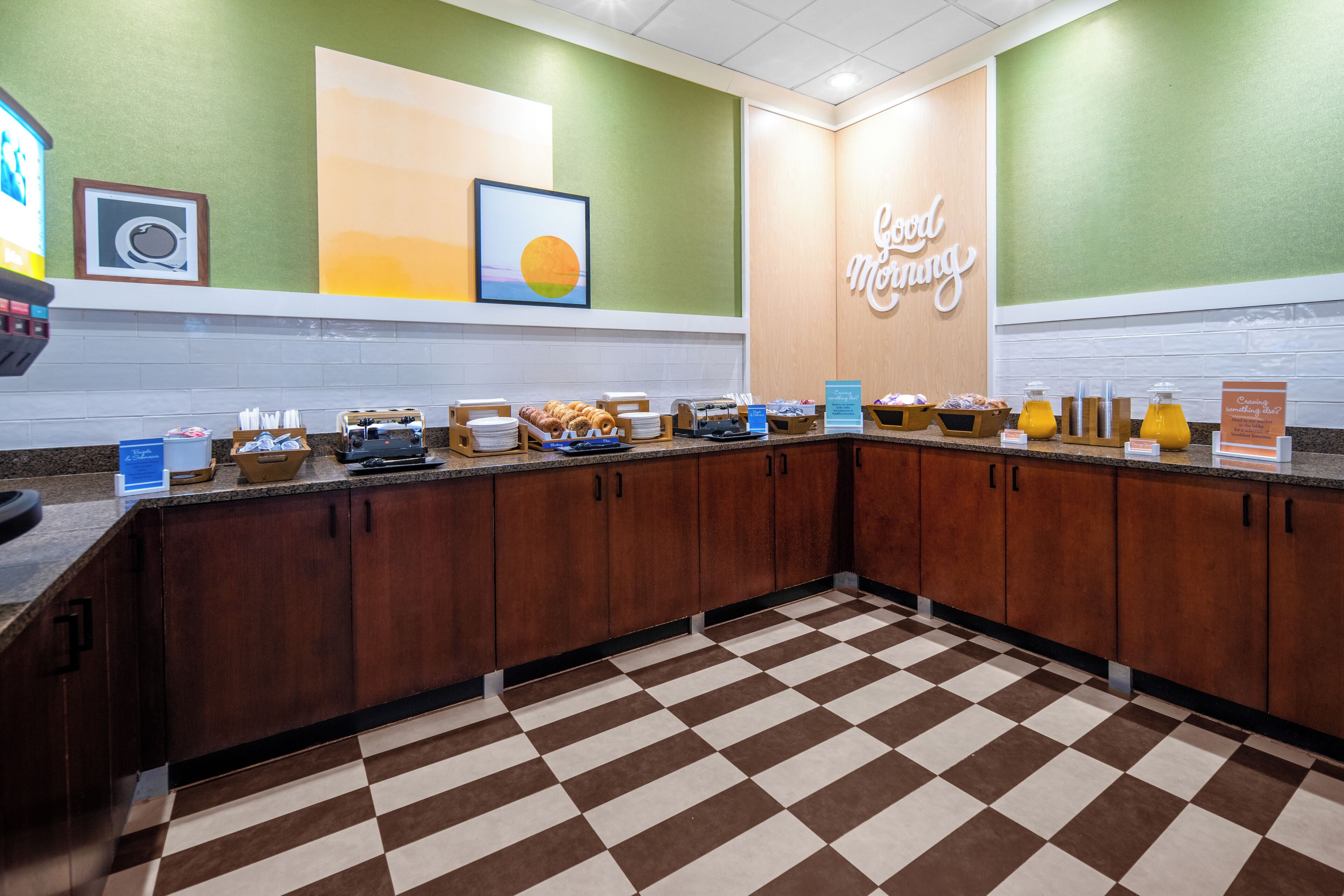 Free daily continental breakfast