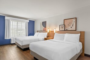 Kamar, 2 Tempat Tidur Queen | Wi-Fi gratis dan seprai linen