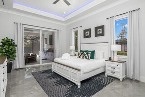 4 chambres, fer et planche à repasser, lit parapluie, Wi-Fi gratuit