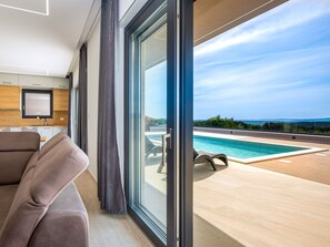 Living area - Vacation home Lejla by Interhome (Labin)