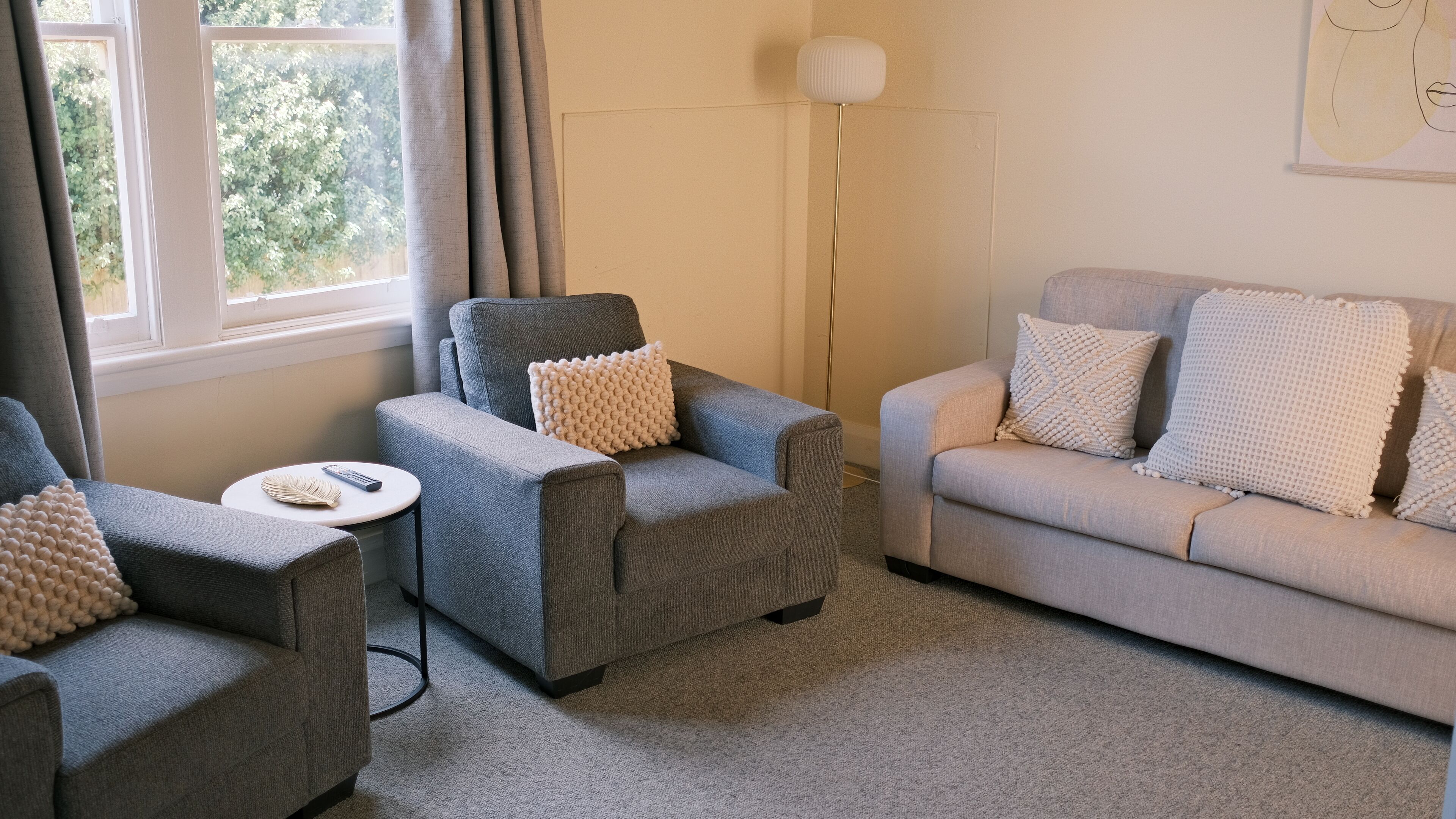 Área de sala de estar