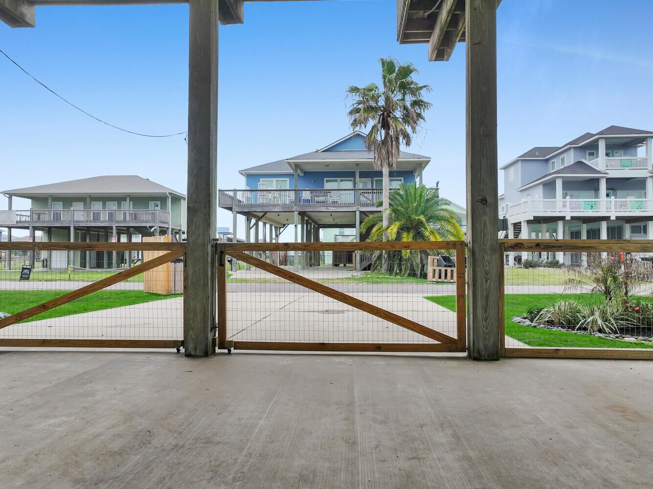 Enceinte de l’hébergement