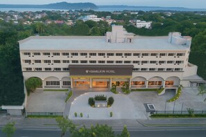 Fassade der Unterkunft