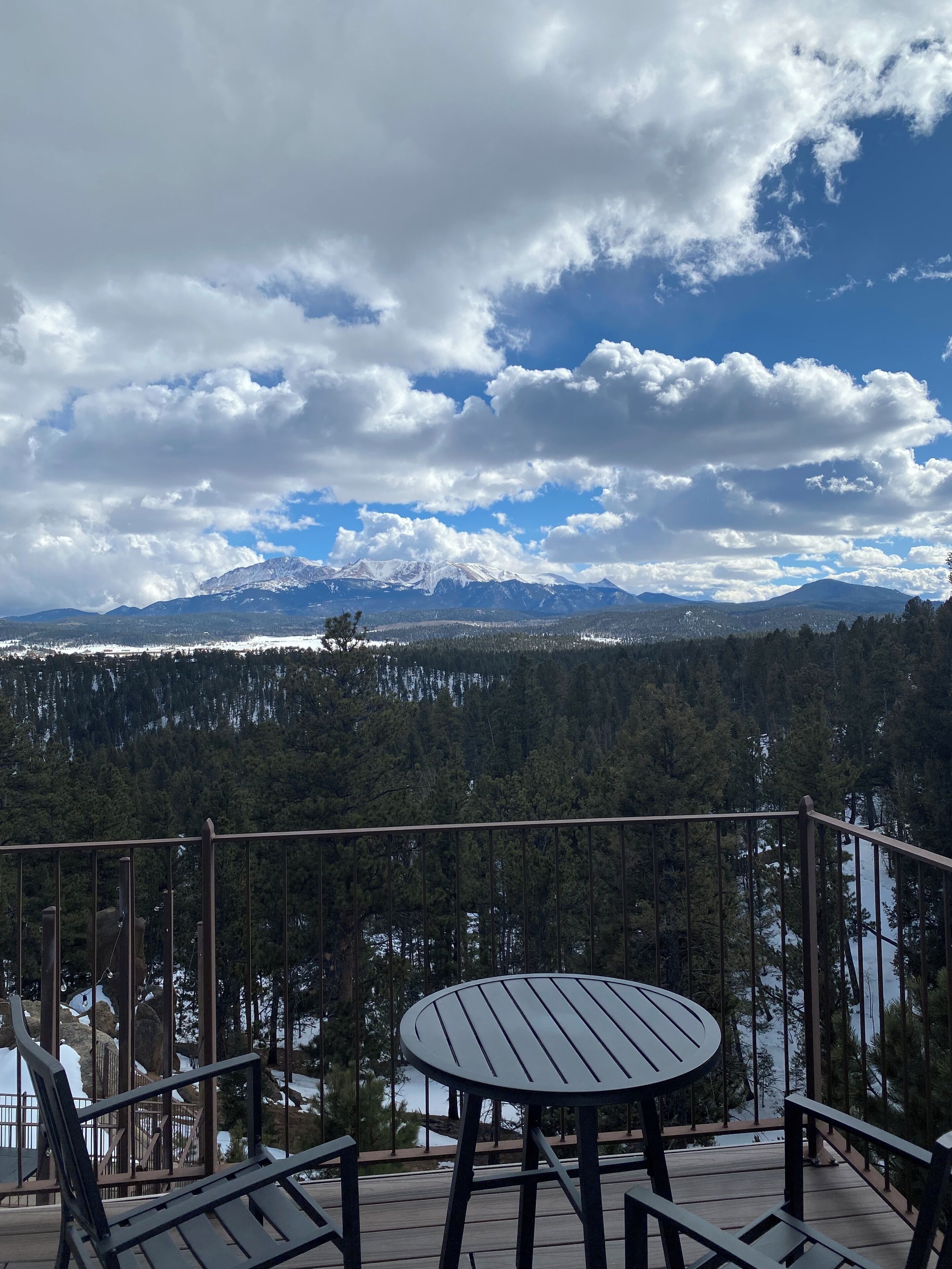 Einzelzimmer, Kamin, Bergblick | Blick auf die Berge