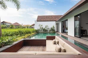 Deluxe Villa, 4 Bedrooms, Private Pool, Pool View | View from room