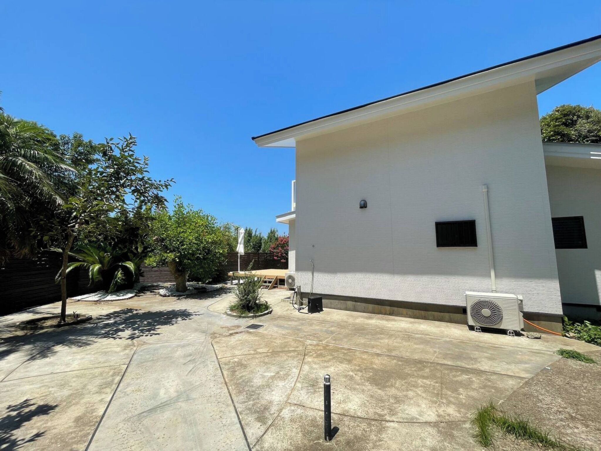 Enceinte de l’hébergement