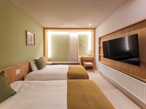1 slaapkamer, een bureau, gratis wifi, beddengoed