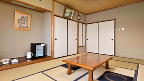Quadruple Room, Non Smoking, Ocean View (Japanese style, Main Building) | Free WiFi, bed sheets - marine hotel harimo (Hamada)